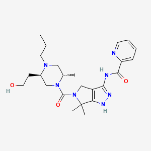 molecular formula C24H35N7O3 B12409332 PF-03622905 