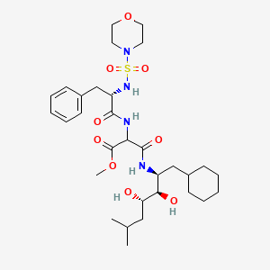 molecular formula C31H50N4O9S B1240943 PD 132002 