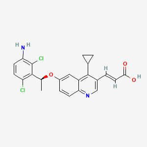 molecular formula C23H20Cl2N2O3 B12409509 G092 