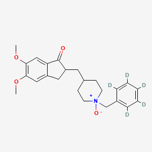 molecular formula C24H29NO4 B12409558 Donepezil N-oxide-d5 