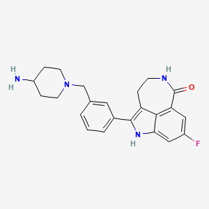 molecular formula C23H25FN4O B12409584 Parp-1-IN-1 