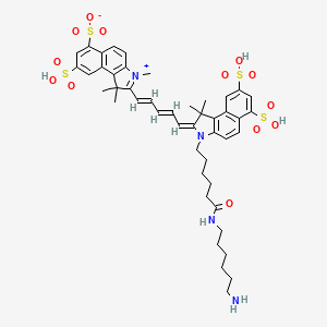 Sulfo-Cyanine5.5 amine