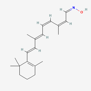 molecular formula C20H29NO B1240967 11-cis-Retinaloxime CAS No. 67999-43-3