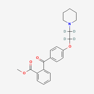 molecular formula C22H25NO4 B12409856 Pitofenone-d4 