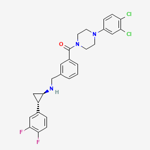 molecular formula C27H25Cl2F2N3O B12409940 Lsd1-IN-26 