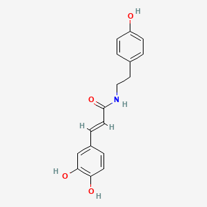 molecular formula C17H17NO4 B1240995 N-Caffeoyltyramine CAS No. 103188-48-3