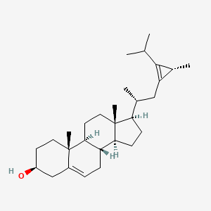 molecular formula C29H46O B1241001 Calysterol 