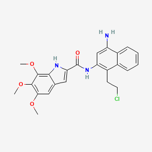molecular formula C24H24ClN3O4 B1241019 Centanamycin CAS No. 413577-16-9