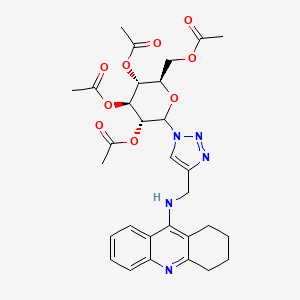 molecular formula C30H35N5O9 B12410224 AChE-IN-9 