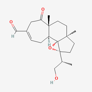 molecular formula C20H28O4 B12410380 Sarbronine M 