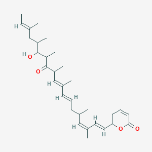 molecular formula C31H46O4 B1241047 Anguinomycin C 