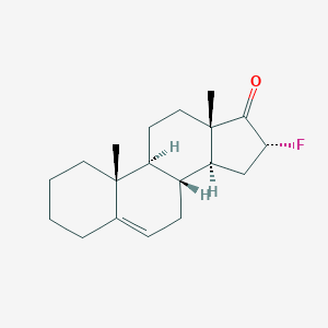 molecular formula C19H27FO B124106 Fluasterone CAS No. 156680-74-9