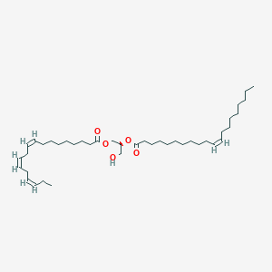 molecular formula C41H72O5 B1241060 [(2S)-1-hydroxy-3-[(9Z,12Z,15Z)-octadeca-9,12,15-trienoyl]oxypropan-2-yl] (Z)-icos-11-enoate 