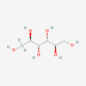 molecular formula C6H14O6 B12410800 D-Mannitol-d2 
