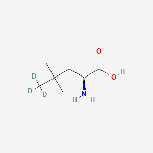 molecular formula C7H15NO2 B12410814 4-Methyl-L-leucine-d3 