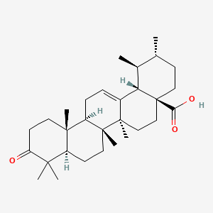 molecular formula C30H46O3 B1241083 3-Oxo-12-ursen-28-oic acid CAS No. 6246-46-4