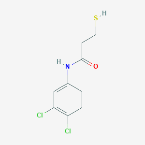 molecular formula C9H9Cl2NOS B12410875 Metallo-|A-lactamase-IN-2 