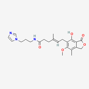 molecular formula C23H29N3O5 B12410954 Anti-Trypanosoma cruzi agent-1 