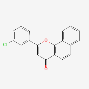 molecular formula C19H11ClO2 B12410958 CYP1B1-IN-1 