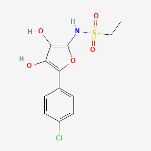 molecular formula C12H12ClNO5S B12410972 MO-I-500 
