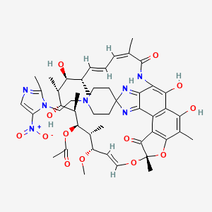 molecular formula C48H61N7O13 B12410993 Rifasutenizol CAS No. 1001314-13-1