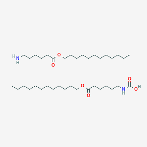 molecular formula C37H74N2O6 B1241105 Transkarbam 12 