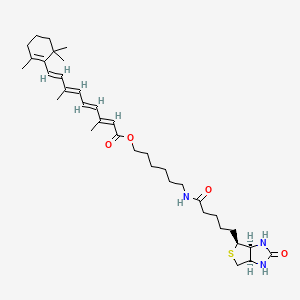 molecular formula C36H55N3O4S B12411067 ATRA-biotin 
