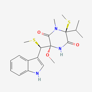 molecular formula C20H27N3O3S2 B12411105 Phaeosphaone D 