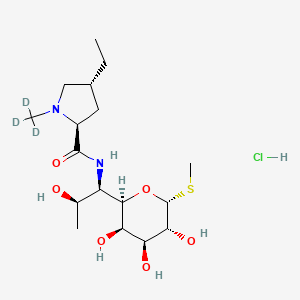 molecular formula C17H33ClN2O6S B12411106 Lincomycin B-d3 (hydrochloride) 