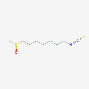 molecular formula C9H17NOS2 B1241117 7-Methylsulfinylheptyl isothiocyanate CAS No. 129244-98-0