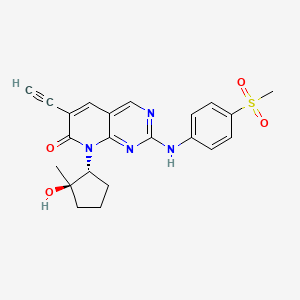 molecular formula C22H22N4O4S B12411181 Cdk2/4/6-IN-1 