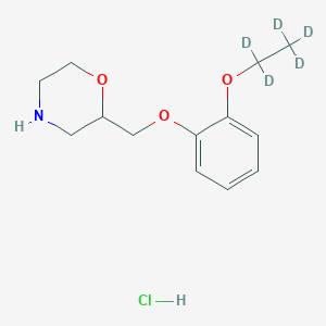 molecular formula C13H20ClNO3 B12411222 rac Viloxazine-d5 Hydrochloride 