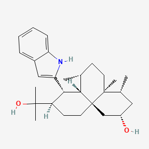 10,11-Dihydro-24-hydroxyaflavinine