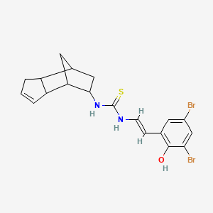 molecular formula C19H20Br2N2OS B12411345 beta-catenin-IN-3 