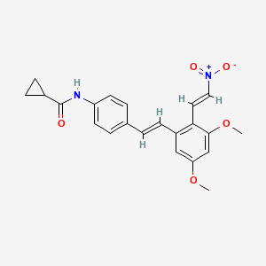 molecular formula C22H22N2O5 B12411397 Nlrp3-IN-4 