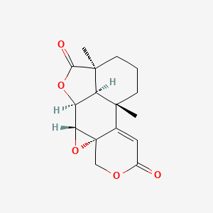 molecular formula C16H18O5 B1241143 Oidiolactone C 