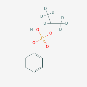 molecular formula C9H13O4P B12411513 Isopropyl phenyl-d7 