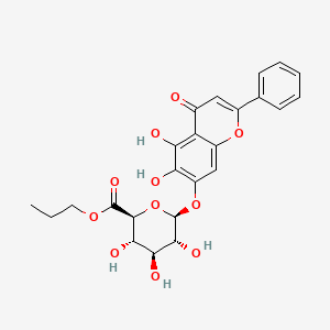 molecular formula C24H24O11 B12411533 APOBEC2 Human Pre-designed siRNA Set A 