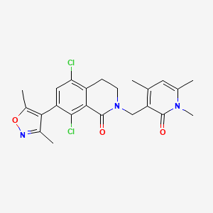 molecular formula C23H23Cl2N3O3 B12411538 TDI-6118 