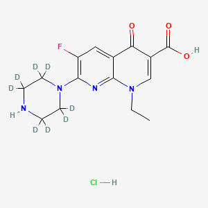 molecular formula C15H18ClFN4O3 B12411571 Enoxacin-d8 (hydrochloride) 