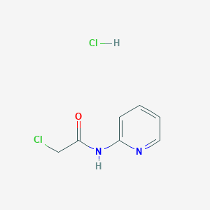 molecular formula C7H8Cl2N2O B124116 2-Chloro-N-2-pyridinyl-acetamide Hydrochloride CAS No. 929039-11-2
