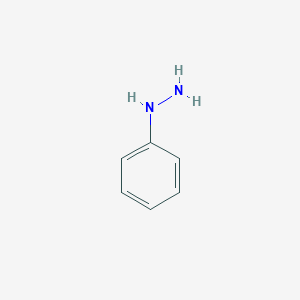molecular formula C6H8N2<br>C6H5NHNH2<br>C6H8N2 B124118 Phenylhydrazine CAS No. 100-63-0