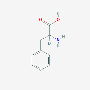 molecular formula C9H11NO2 B12411855 DL-3-Phenylalanine-d1 