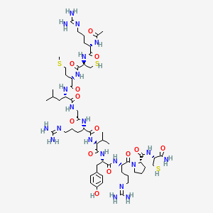 molecular formula C58H99N21O13S3 B12411857 Ac-hMCH(6-16)-NH2 