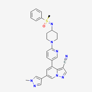 molecular formula C29H28N8OS B12411918 Ret-IN-10 