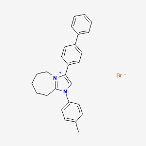 molecular formula C27H27BrN2 B12411955 Antibacterial agent 99 