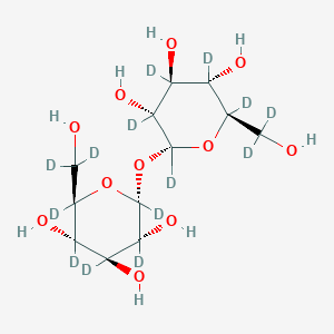 molecular formula C12H22O11 B12412086 D-(+)-Trehalose-d14 