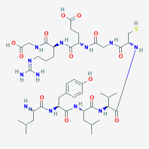 molecular formula C44H72N12O13S B12412089 Insulin beta Chain Peptide (15-23) 