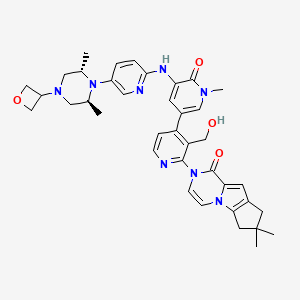 molecular formula C38H44N8O4 B12412116 Btk-IN-14 