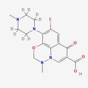 molecular formula C17H19FN4O4 B12412121 Marbofloxacin-d8 